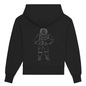 Organic Oversize Hoodie Surf Streetwear Massafari Astro Sossa Schwarz