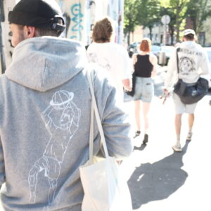 Massafari Hoodie Oversize Grau Köln Streetwear