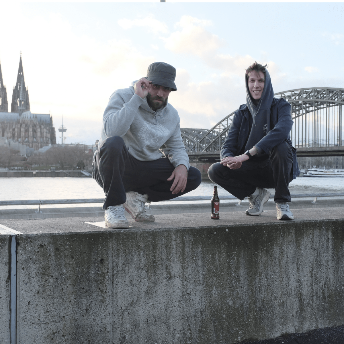 Massafari Hoodie Oversize Grau Köln Streetwear