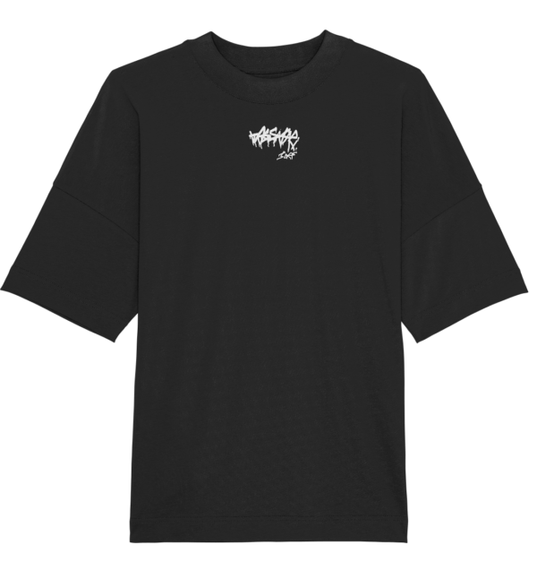 Organic Oversize Shirt Surf Streetwear Massafari Farbe Schwarz