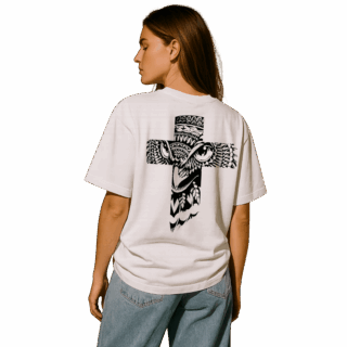 M Squad Cross - Streetwear Oversized T-Shirt