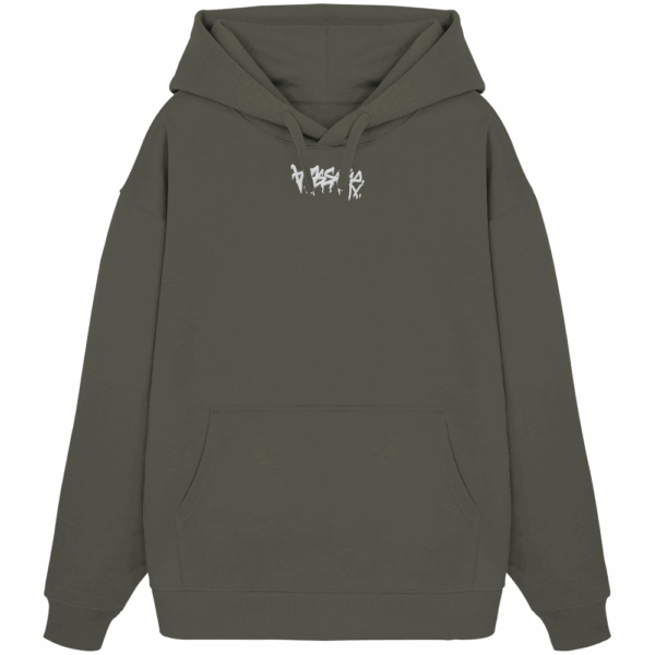 Stick Graffiti - Organic Oversize Hoodie – Bild 6