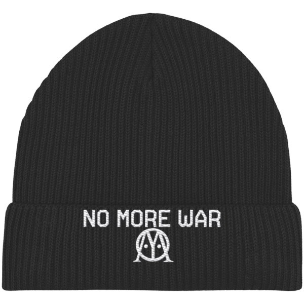 No More War - Organic Beanie – Bild 4
