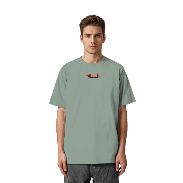 Massafari Ketchup - Heavy Oversized Organic Shirt – Bild 2